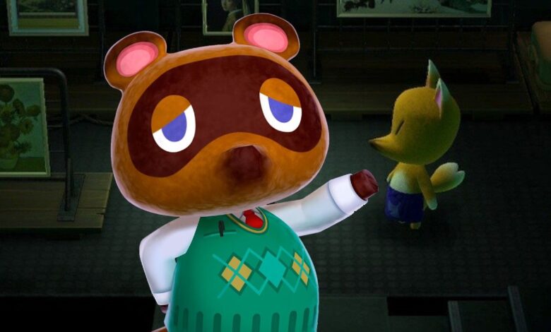 Animal Crossing: cómo Tom Nook solía ser rojo