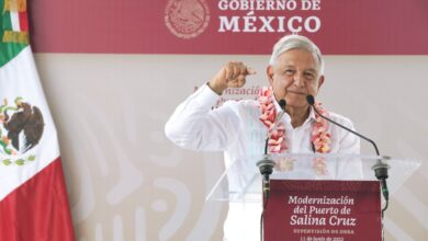 Anuncia AMLO inversión de 120 mil mdp para obras en el Istmo de Tehuantepec