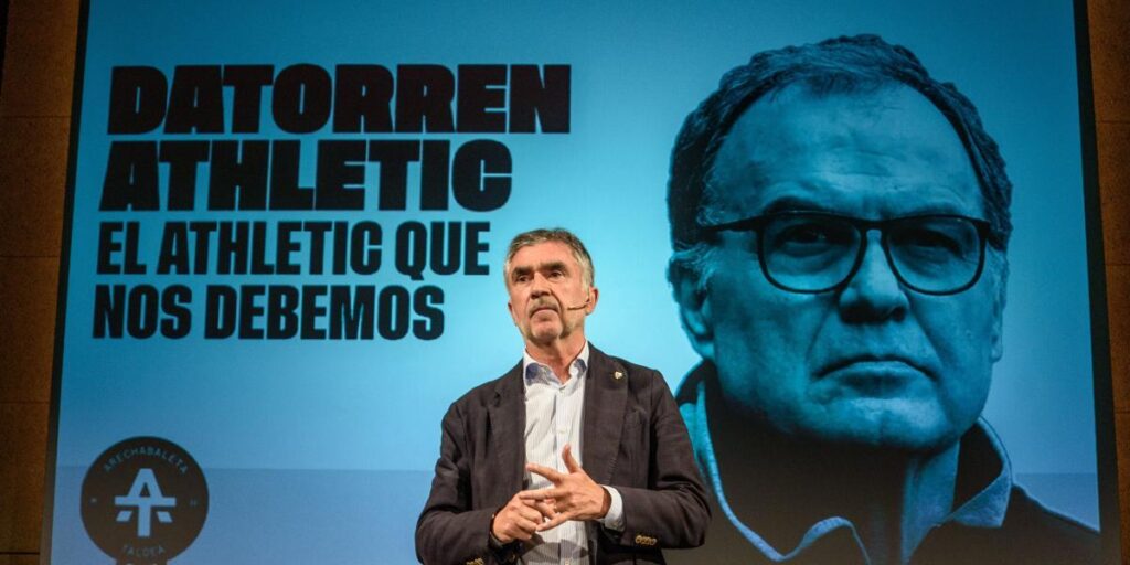 Arechabaleta estudiará la implantación en el Athletic de un método exclusivo de Bielsa