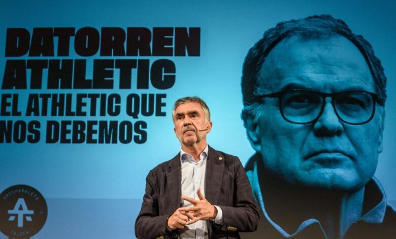 Arechabaleta estudiará la implantación en el Athletic de un método exclusivo de Bielsa