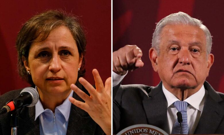 Aristegui sobre dichos de AMLO en su contra | Video