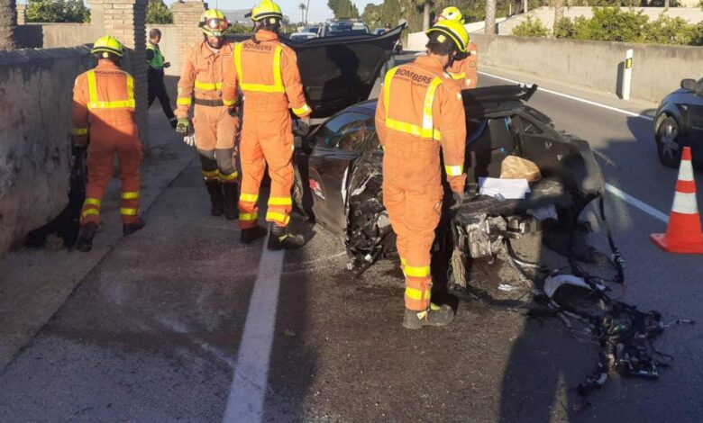 Arón Canet y su novia, involucrados en un accidente