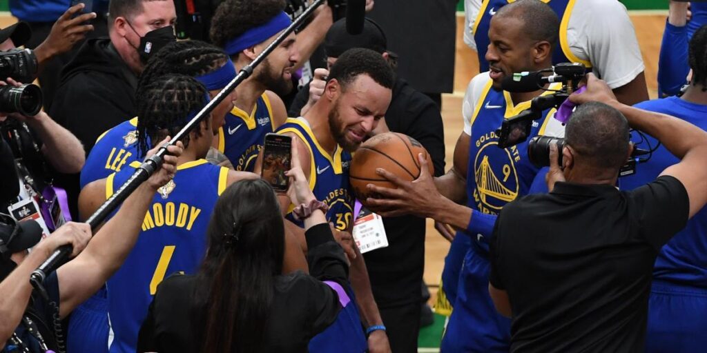 Así celebraron el título los Golden State Warriors
