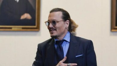 Así celebró Johnny Depp su victoria en los tribunales