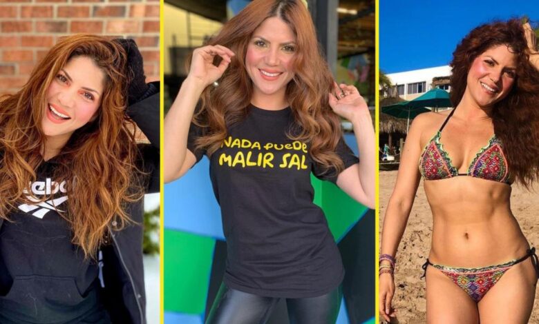 Así es Rebeca Maiellano, la cantautora que es idéntica a Shakira