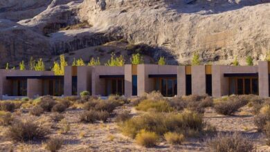 Así es el exclusivo hotel en pleno desierto en el que se hospeda De Jong