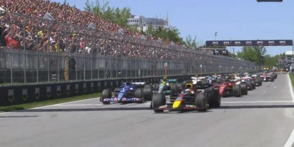 Así ha sido la salida de Alonso y Sainz en Canadá