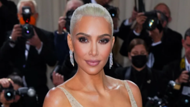 Así quedo el vestido que utilizó Kim Kardashian en la Met Gala: totalmente destrozado