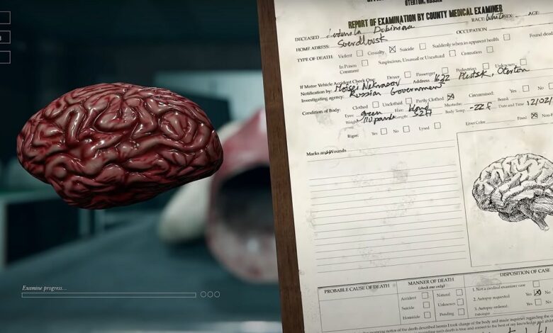 Autopsy Simulator suena como el juego perfecto para los fanáticos de True Crime