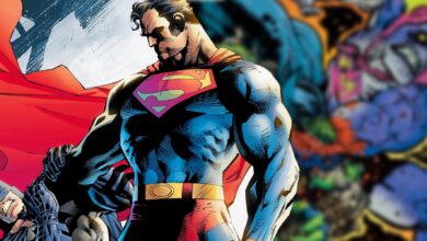 Batman vs Superman se vuelve brutal cuando sus formas de dinosaurio extraen sangre