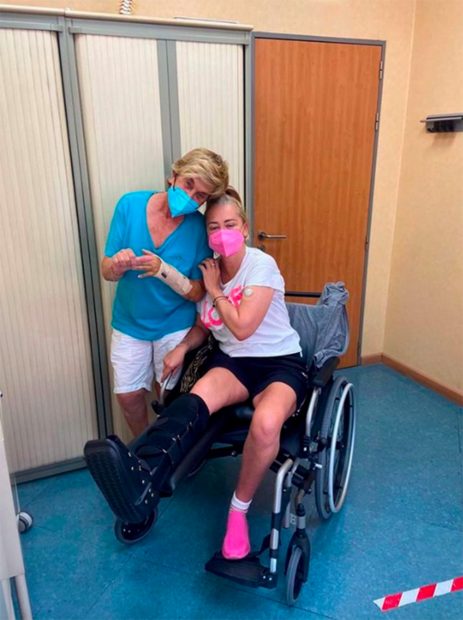 Chelo García-Cortés junto a Belén Esteban / Redes sociales