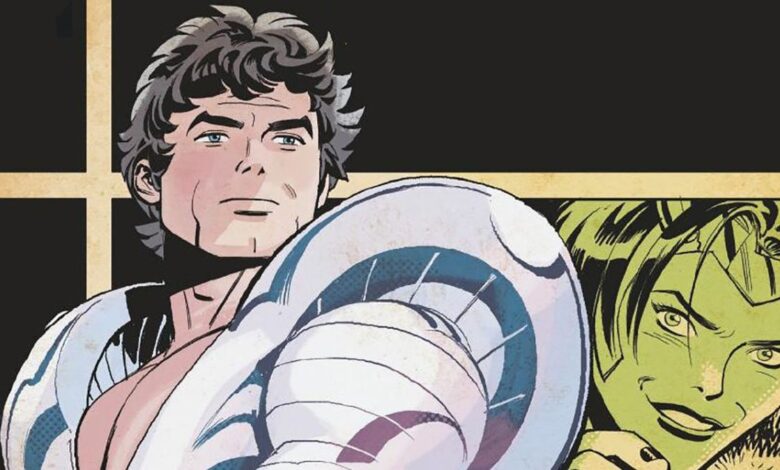 Beyonder de Secret Wars regresa en una portada de arte retro de los 80 para Defenders Beyond