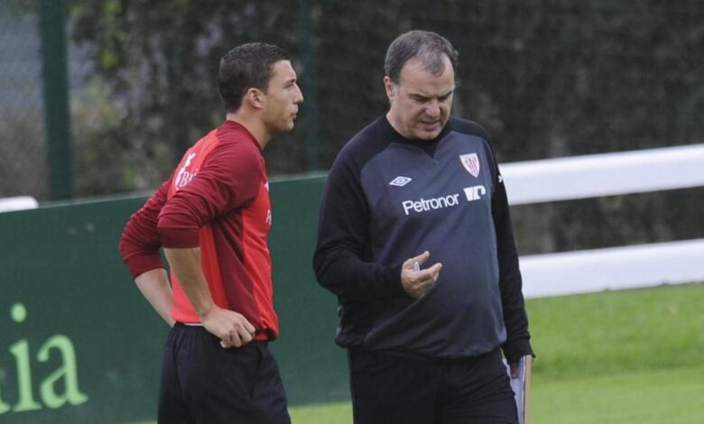 Bielsa es el entrenador de Arechabaleta para el Athletic