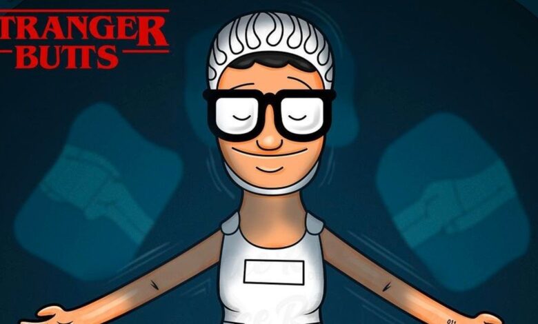 Bob's Burgers Tina tiene once años en Funny Stranger Things Crossover Comic