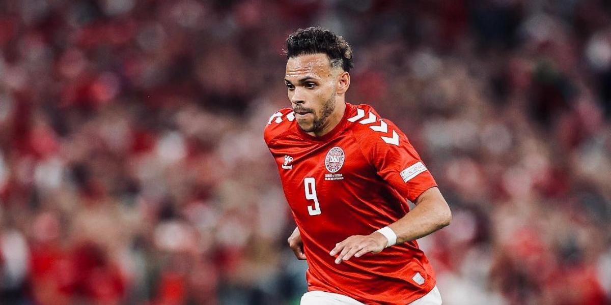 Braithwaite: "He jugado más ahora con Dinamarca que en toda la temporada"