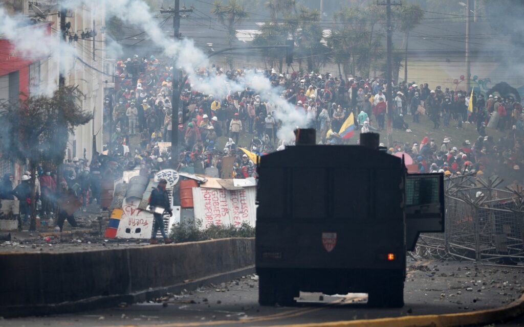 CIDH y RELE advierten agudización de tensión social en Ecuador; llaman a un diálogo urgente