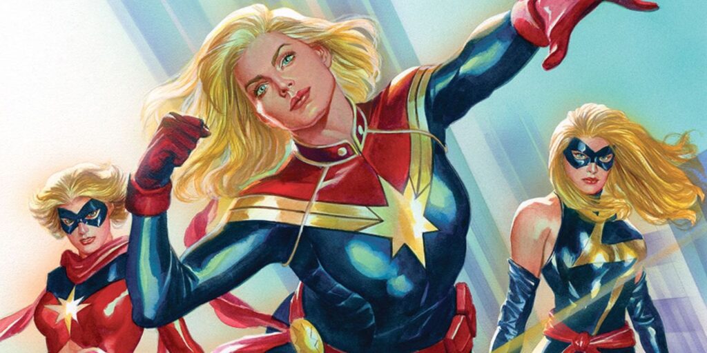 Capitán Marvel no puede escapar de revivir la misma historia extrañamente específica