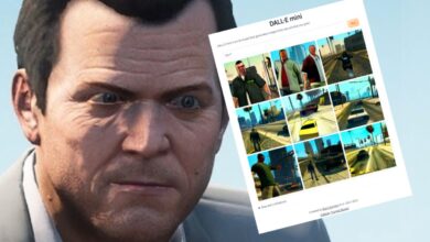 Capturas de pantalla de GTA 6 creadas por Dall-E Mini AI Art