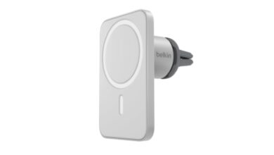 Car Vent Mount Pro de Belkin es uno de los mejores accesorios MagSafe