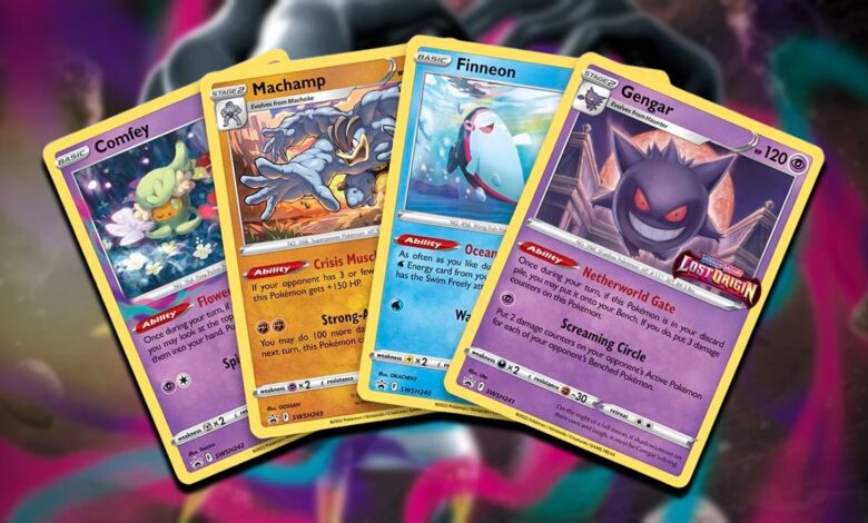 Cartas promocionales de presentación de Pokémon TCG - All Lost Origin