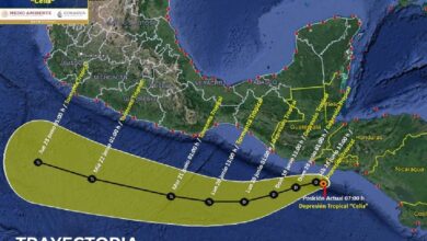 "Celia" pierde fuerza en el Pacífico; se desplaza a las costas de Guatemala y El Salvador