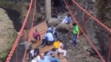 Cesan a 4 funcionarios de Cuernavaca por colapso de puente colgante