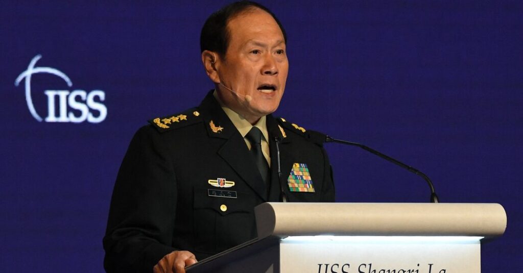 China no dudará en luchar por Taiwán, advierte ministro de Defensa