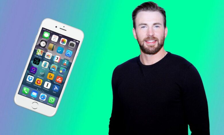 Chris Evans TODAVÍA usaba un iPhone 6s en 2022