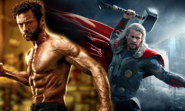 Chris Hemsworth comenta sobre batir el récord de películas de superhéroes de Hugh Jackman