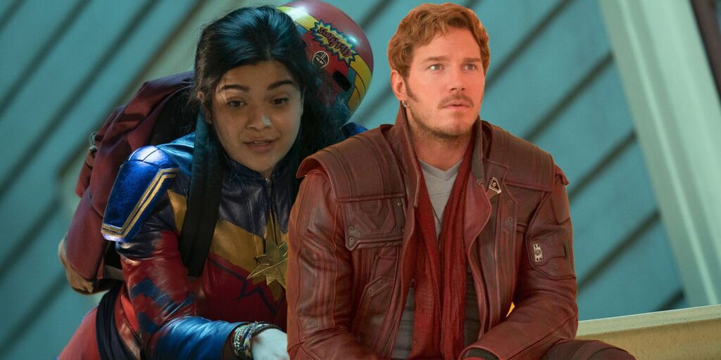 Chris Pratt dio un montón de consejos de MCU a la Sra. Marvel Star Iman Vellani