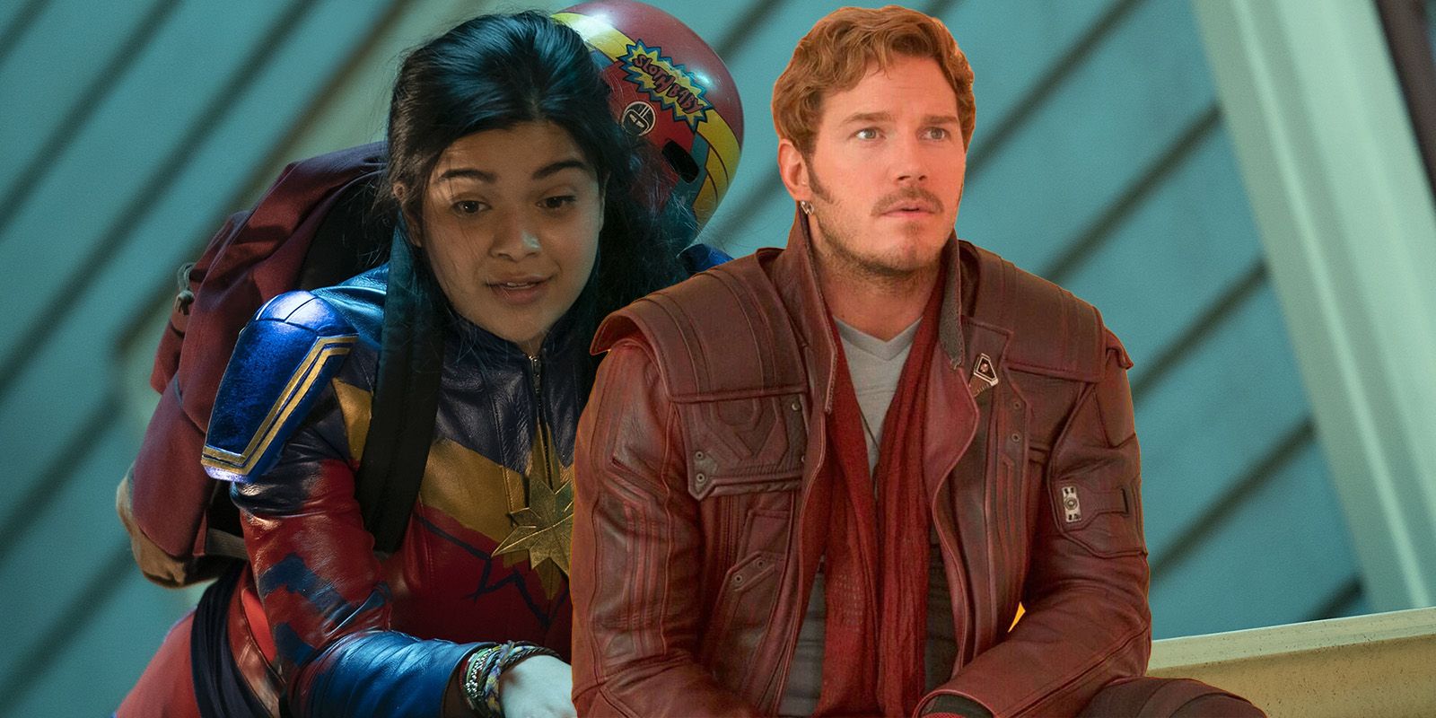 Chris Pratt dio un montón de consejos de MCU a la Sra. Marvel Star Iman Vellani
