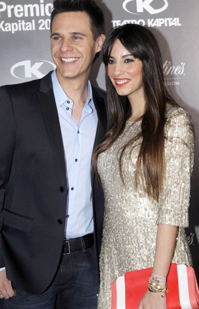 Christian Gálvez y Almudena Cid posando / Gtres