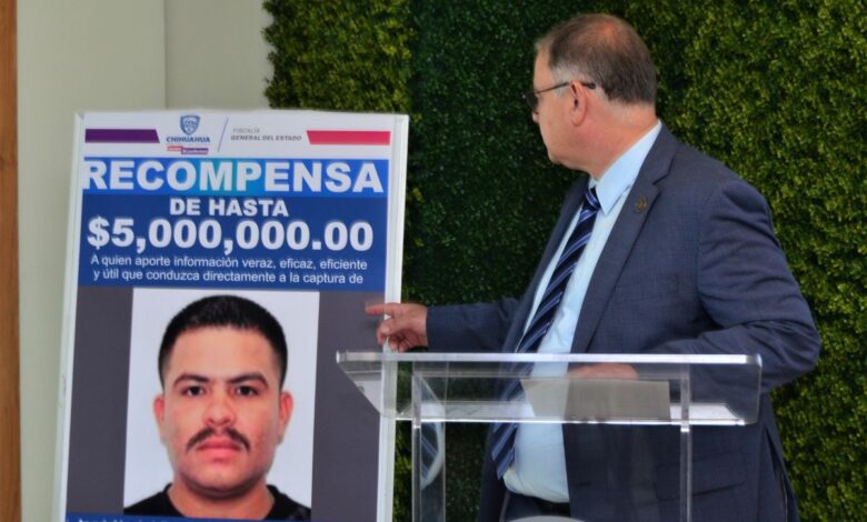 Cinco millones de pesos por una pista sobre El Chueco, presunto asesino de los jesuitas en la sierra Tarahumara