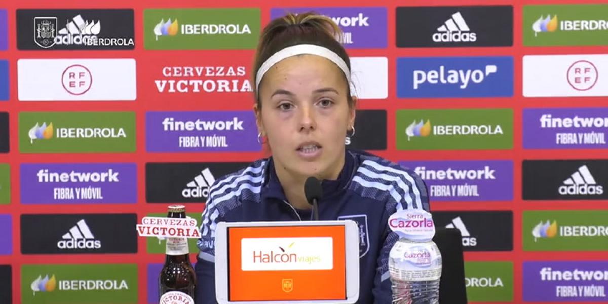 Claudia Zornoza sustituye a Jenni Hermoso en la concentración de la Roja