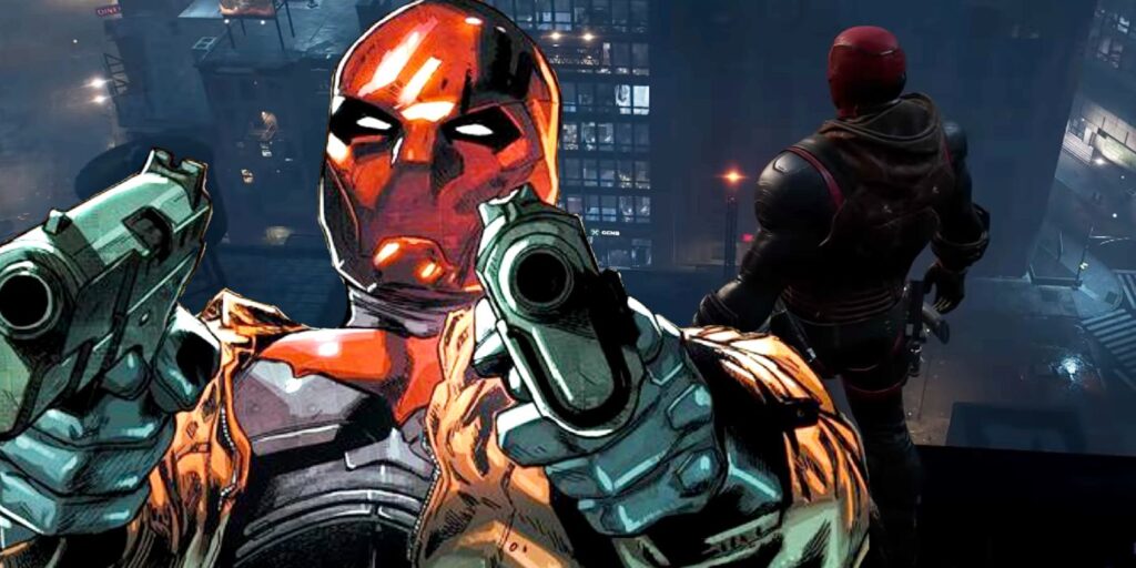 Cómo Gotham Knights justifica las habilidades mágicas de Red Hood