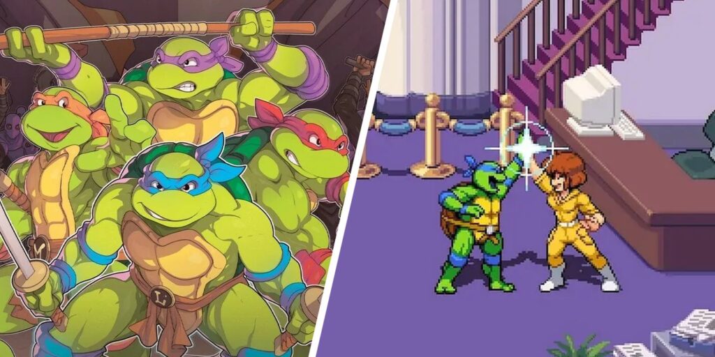 Cómo curar a los compañeros de equipo en TMNT: Shredder's Revenge