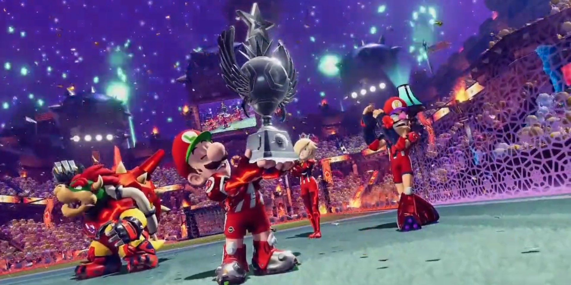 Cómo desbloquear el modo galáctico en Mario Strikers: Battle League