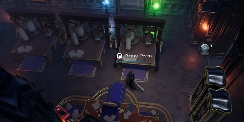 Cómo desbloquear la prensa de papel en V Rising