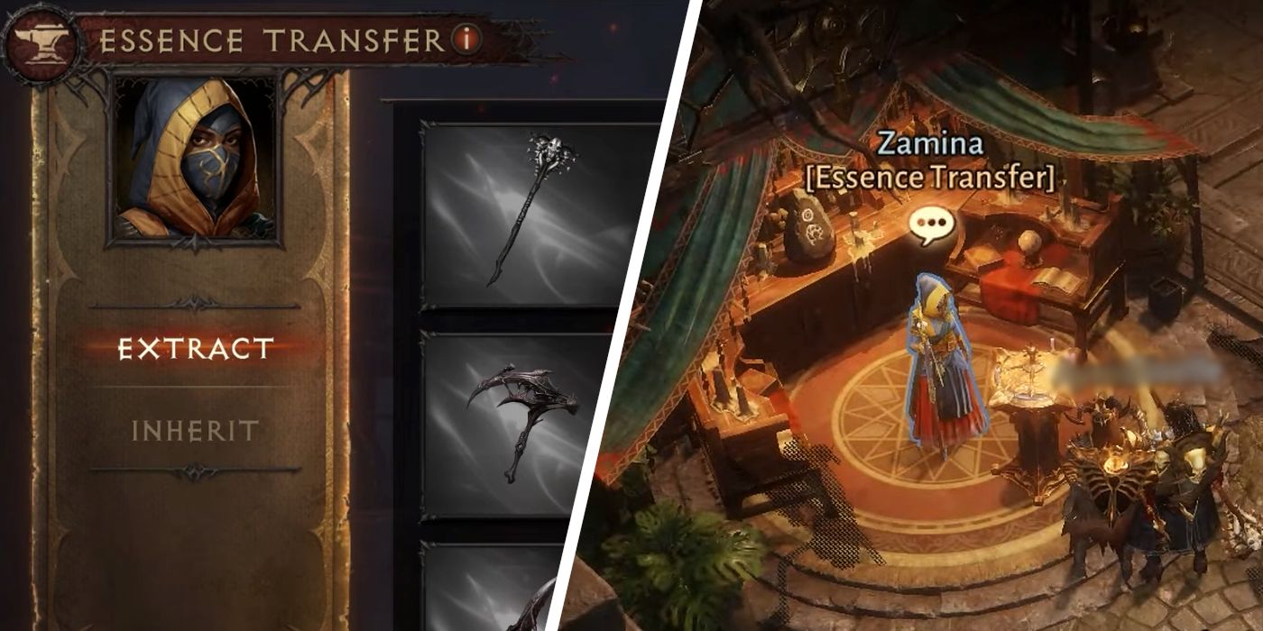 Cómo desbloquear la transferencia de esencia en Diablo Immortal