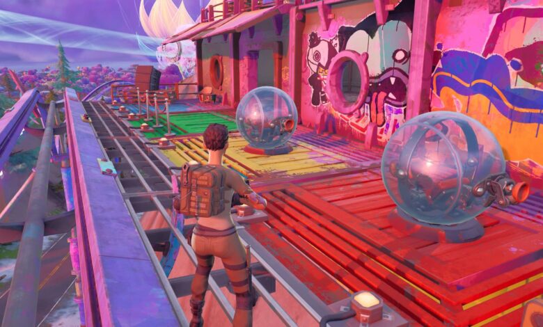 Cómo entrar en un túnel de viento en un Baller en Fortnite