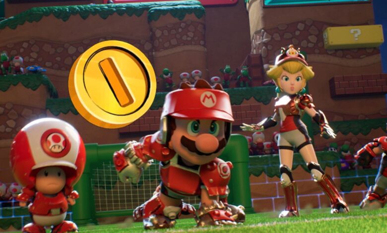 Cómo farmear monedas rápidamente en Mario Strikers Battle League