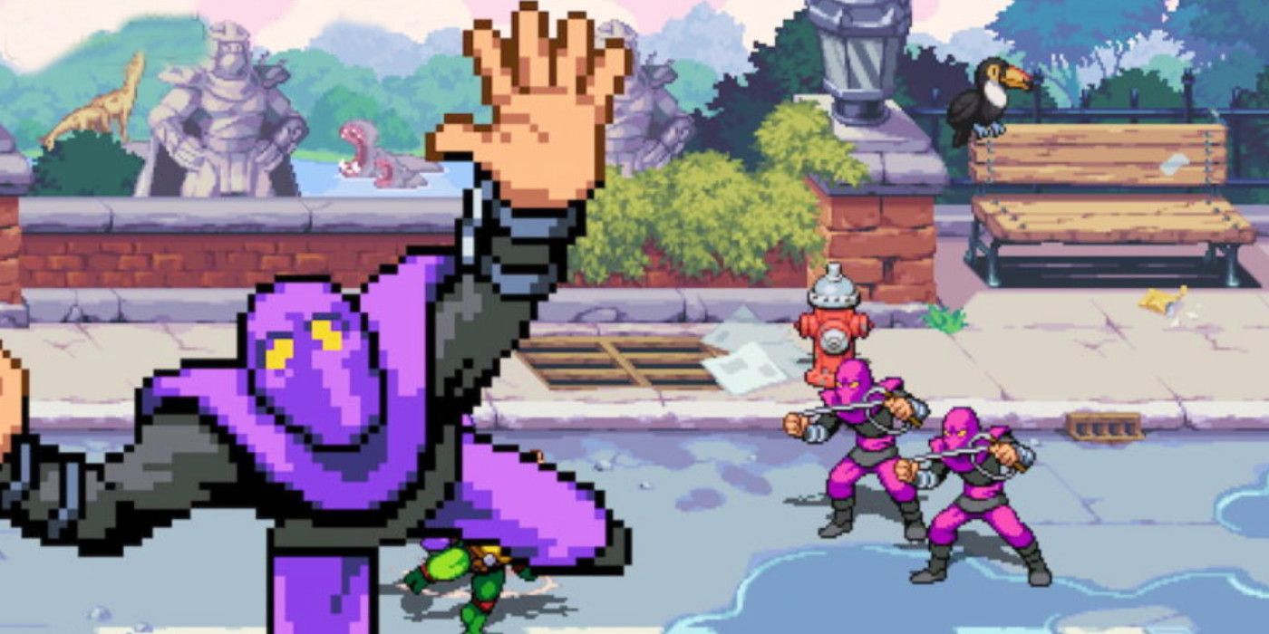 Cómo hacer lanzamientos de lanzamiento en TMNT: Shredder's Revenge