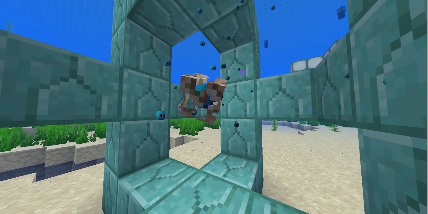 Cómo hacer y activar un conducto en Minecraft