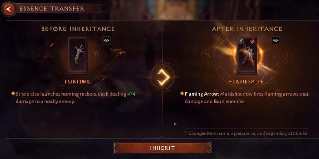 Cómo heredar poderes en Diablo Immortal