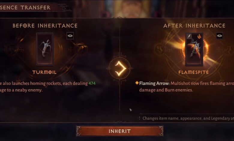 Cómo heredar poderes en Diablo Immortal