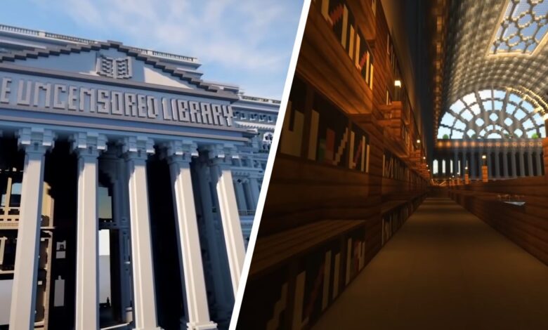 Cómo llegar a la biblioteca de Blockworks en Minecraft