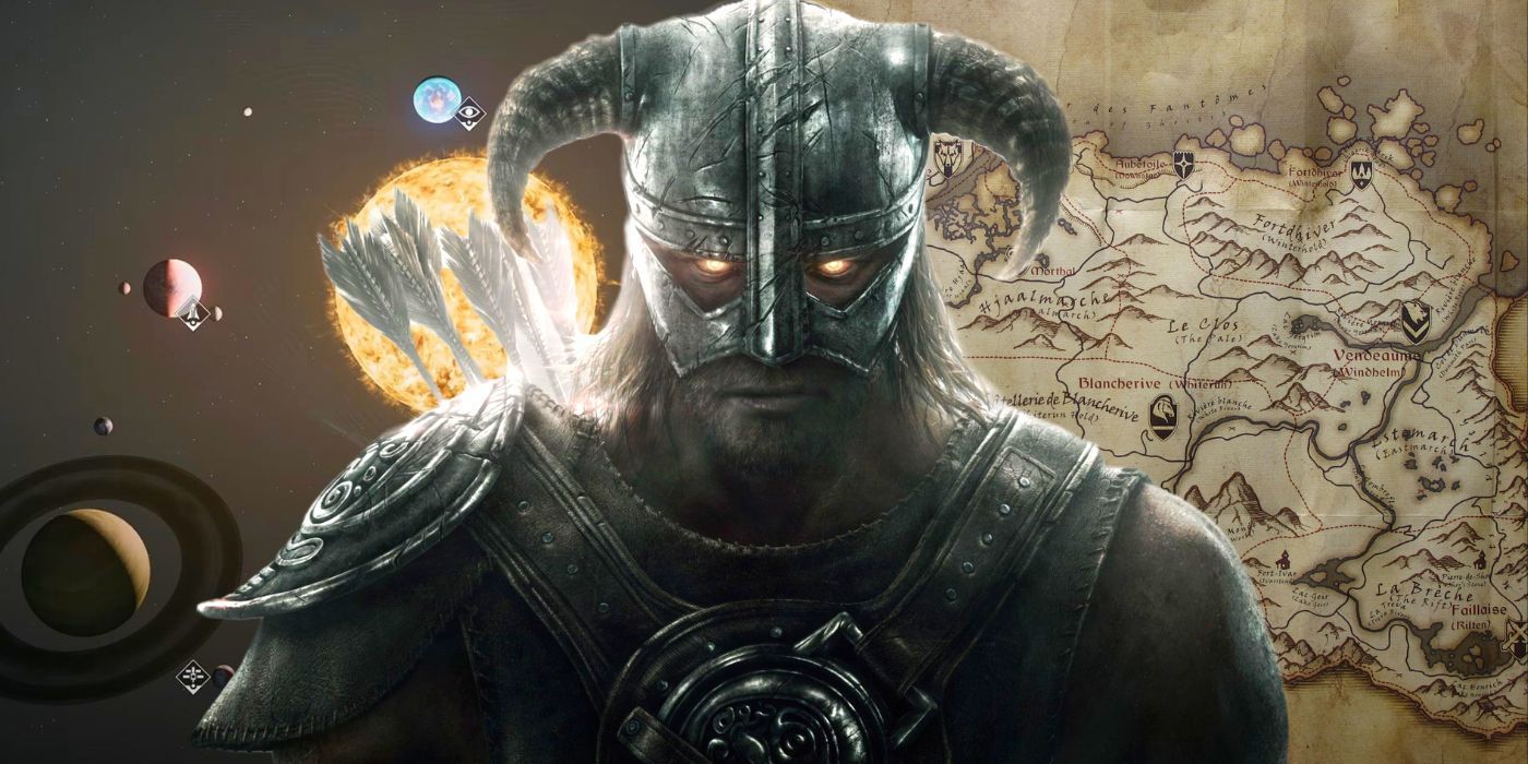 Cómo se comparará el mapa de Big Starfield con Skyrim