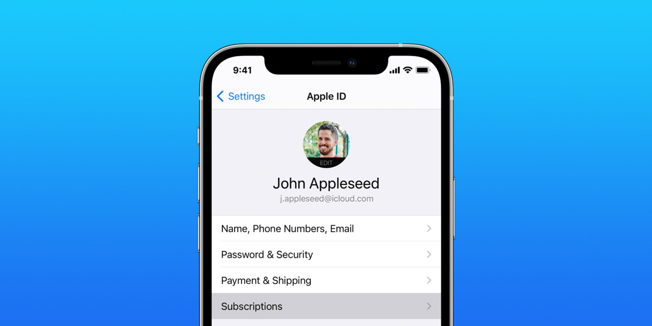 Cómo ver y administrar suscripciones en iOS 16