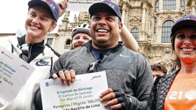 Cumple Ronaldo Nazario su peregrinaje por el Camino de Santiago | Video