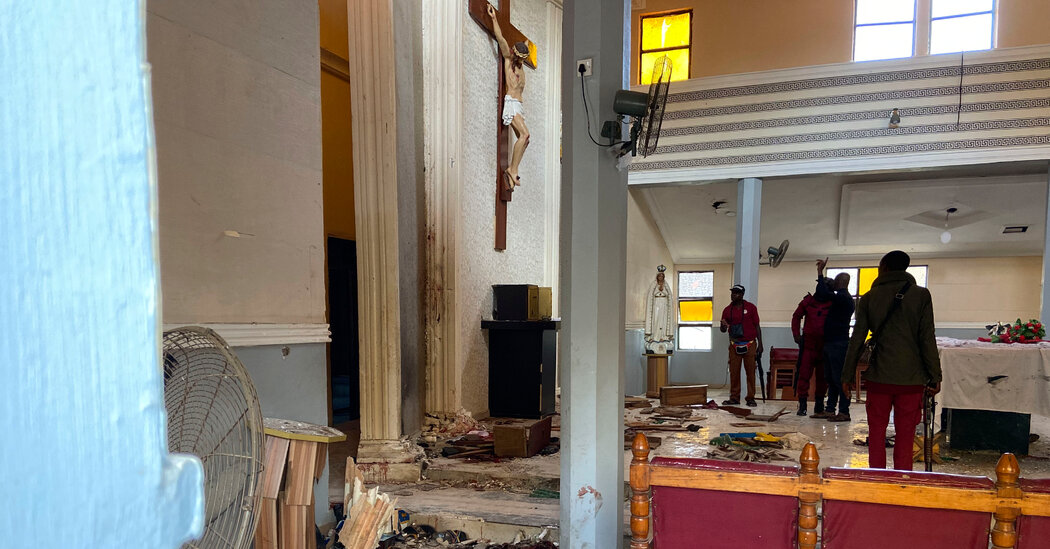 Decenas de muertos en ataque a iglesia en Owo, Nigeria